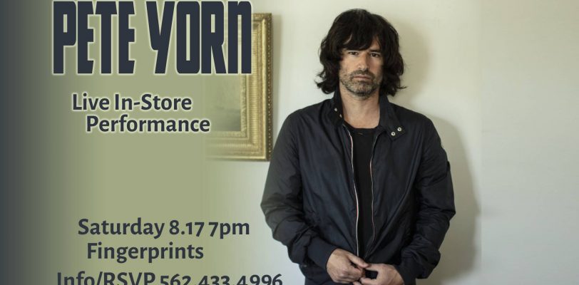 Pete Yorn Fingerprints Music In-Store Live Performance Poster