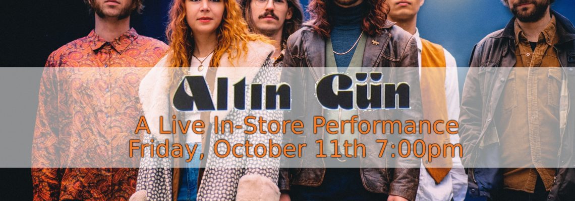 Altin Gun - Fingerprints Music Live Performance Poster