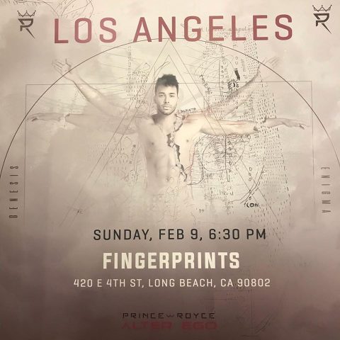 Prince Royce Fingerprints Music Signing Session Poster