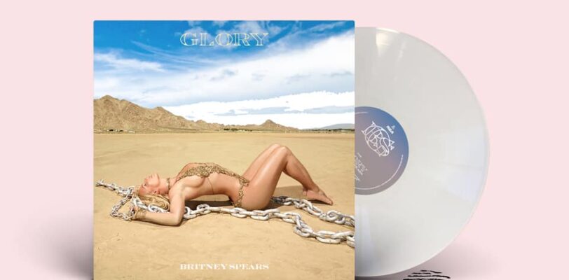 Britney Spears Glory Deluxe Opaque White LP Pre-Order