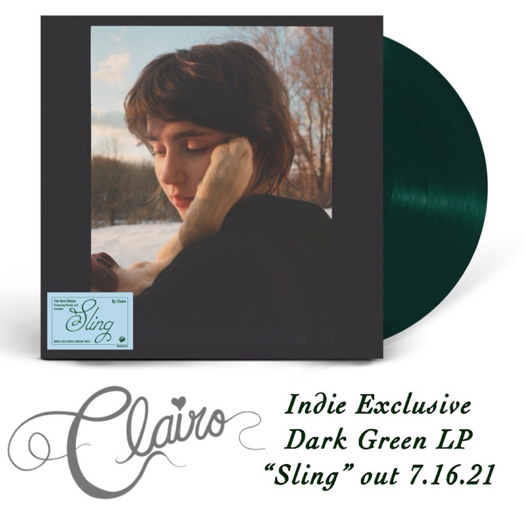 Clairo - Sling LP in Indie Exclusive Dark Green Preorder