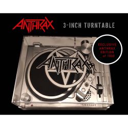 Anthrax - Crosley 3" turntable - Anthrax branded Turntable. (RSD2007)