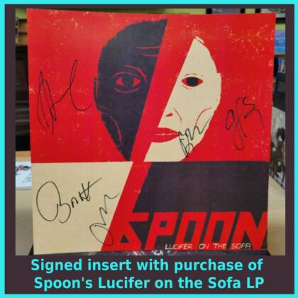 Spoon Signed LP inserts