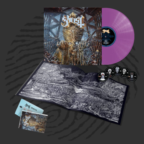 Ghost Impera Indie Exclusive Orchid Color LP with sticker pack