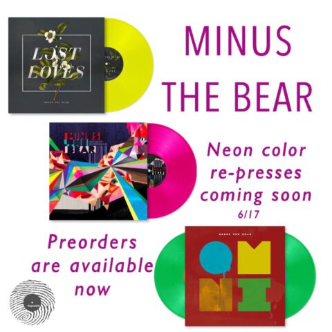 Minus The Bear Indie Exclusive Reissue LPs