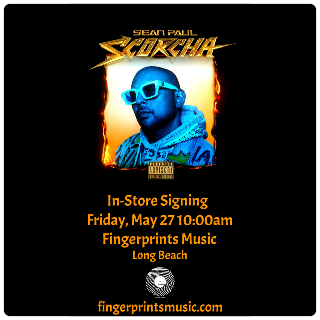 Sean Paul Signing at Fingerprints 5/27 10am