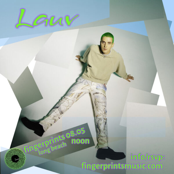 Lauv In-store August 5th at noon