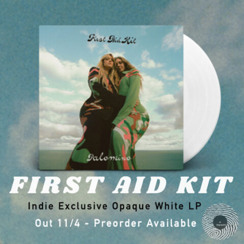 First Aid Kit Palomino Indie Opaque White LP Preorder