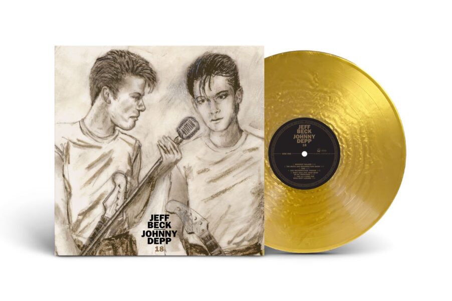 Jeff Beck & Johnny Depp 18 Indie Exclusive Gold LP