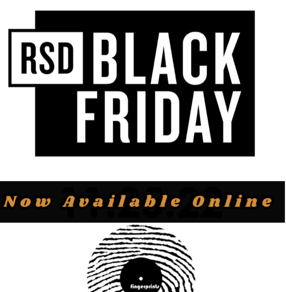 RECORD STORE DAY Black Friday titles now available online