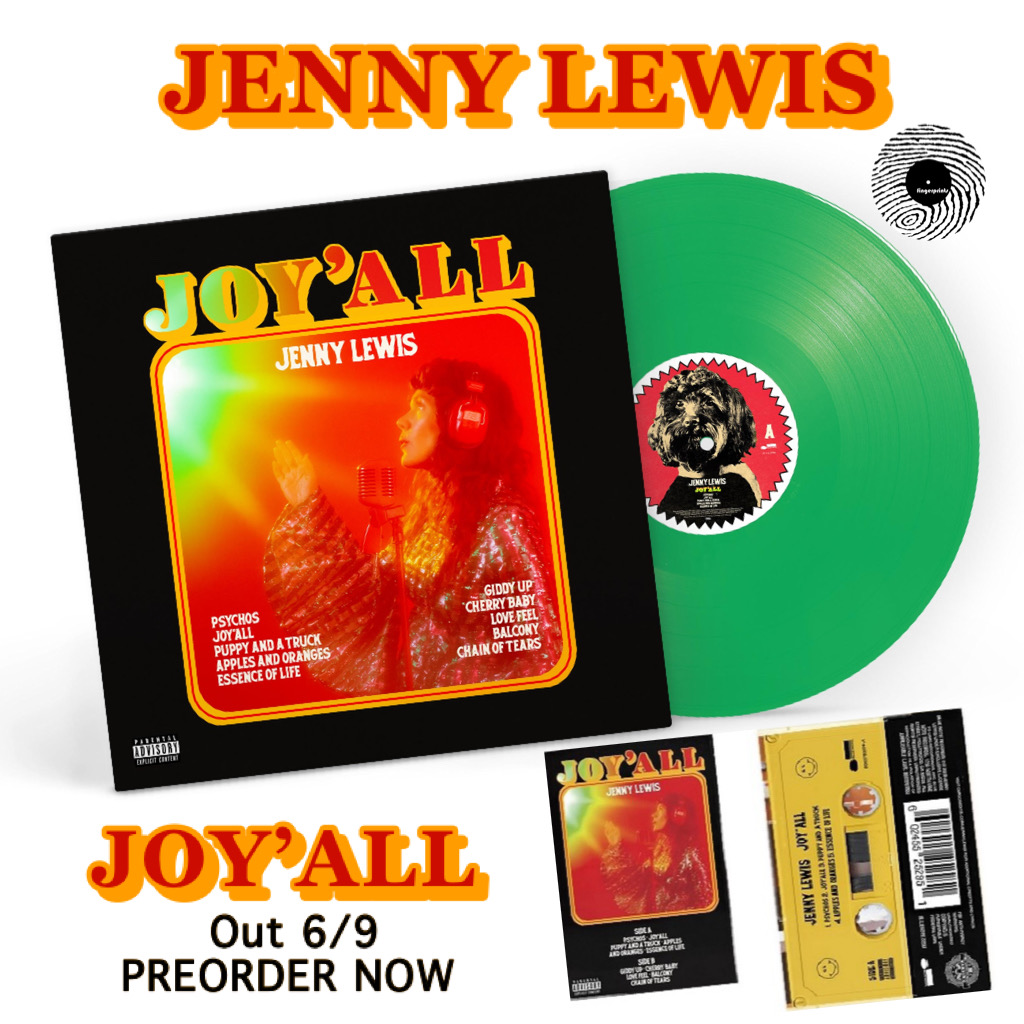 Jenny Lewis new album Joy'All out 6/9