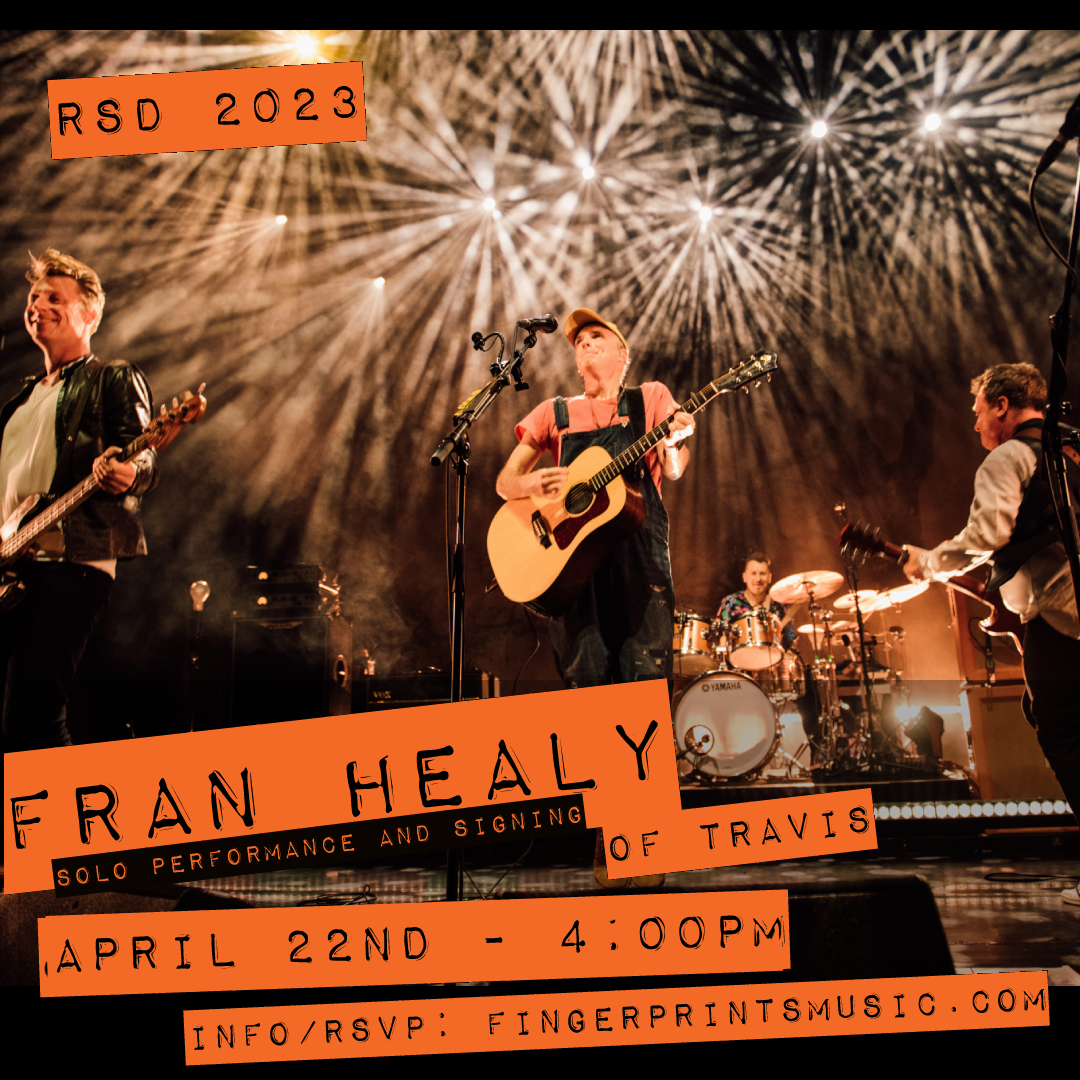 Fran Healy Live At Fingerprints RSD at 4pm