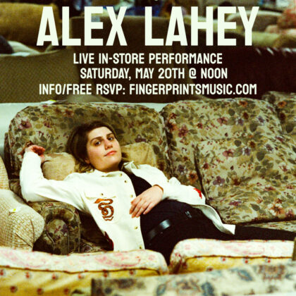 Alex Lahey Live In-store 5/20 at noon