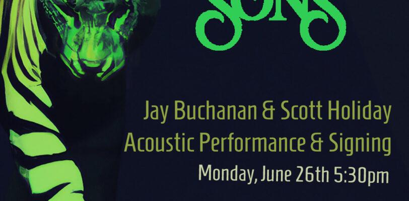 Jay and Scott of Rival Sons Acoustic at Fingerprints 6/26 at 5:30 PM