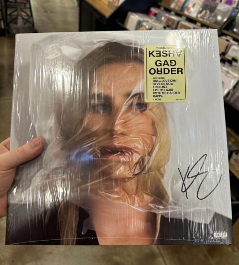 Autographed by Kesha