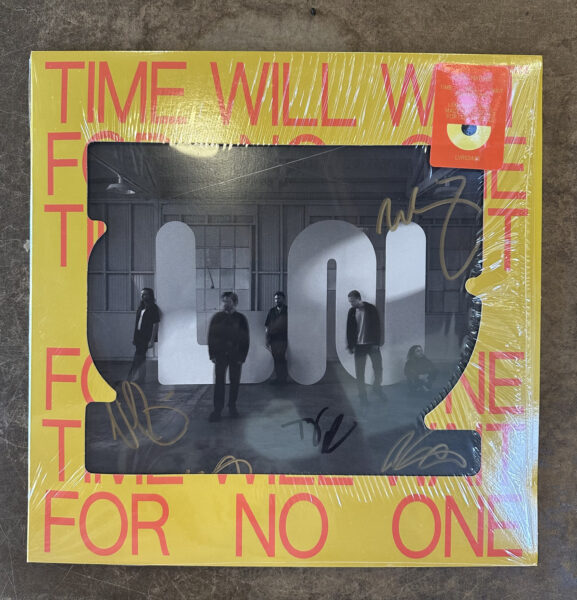 Local Natives Autographed Lemonade "Time Will Wait For No One"