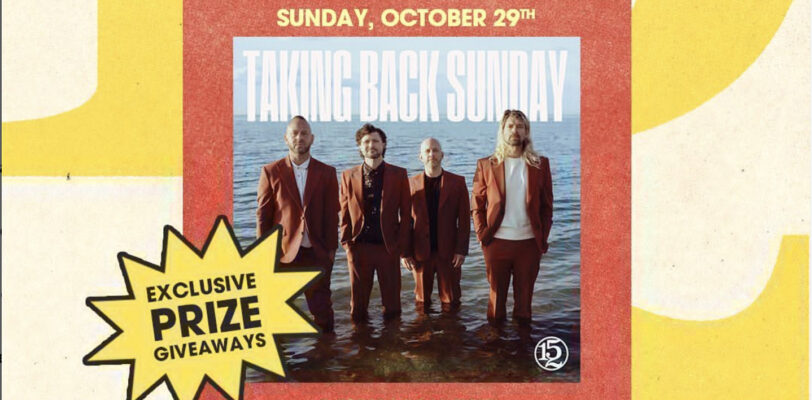 Taking Back Sunday 152 Listening Party 10/29 at 1pm