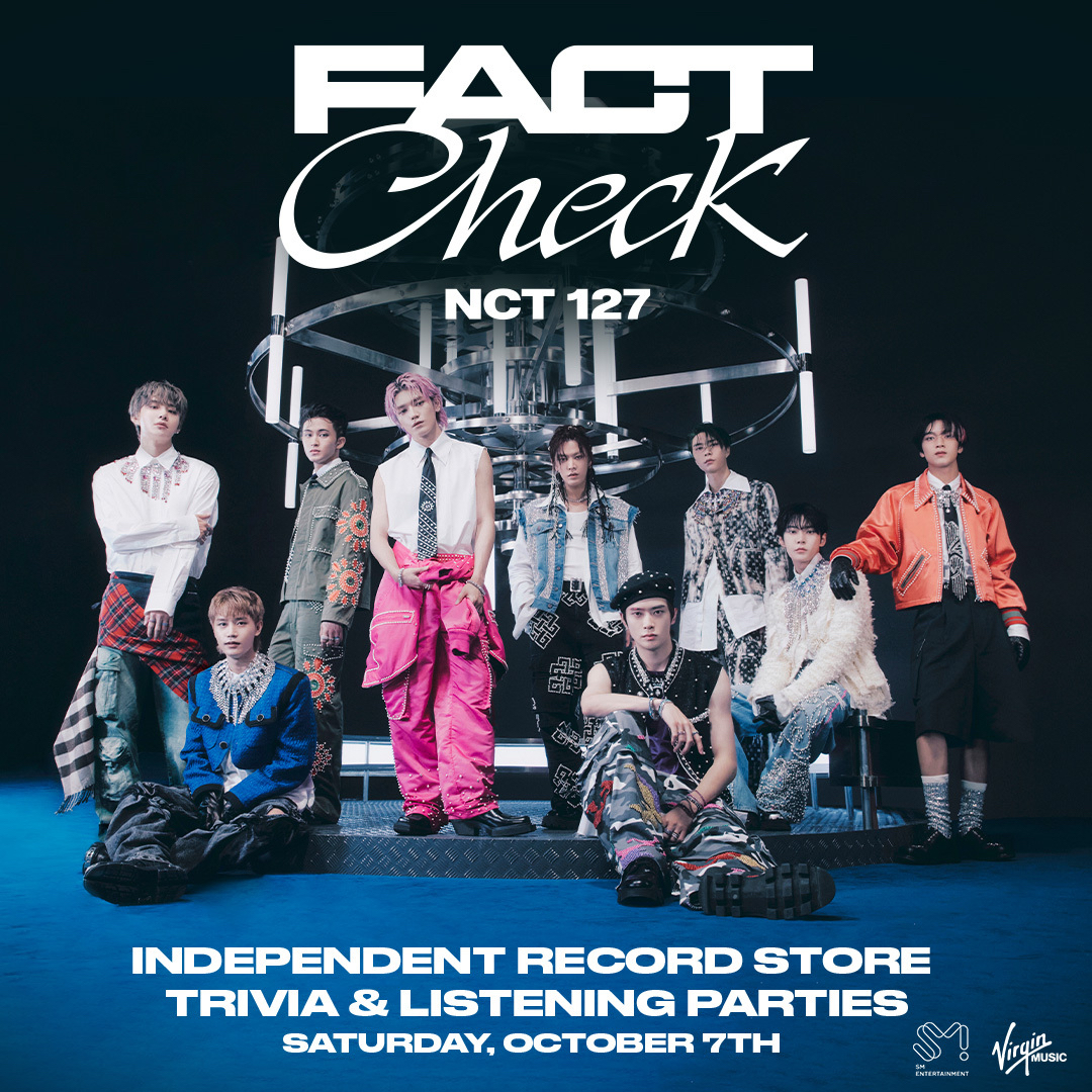 NCT 127 Trivia and Listening Party 10/7 at 4pm
