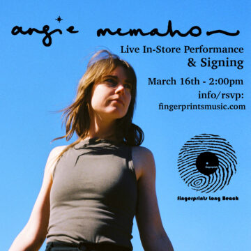 Angie McMahon Stripped Down performance and Signing 3/16 at 2pm