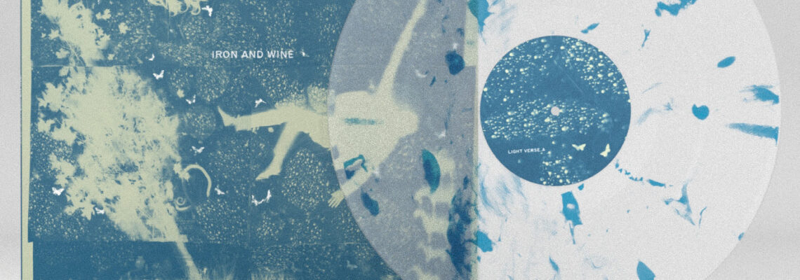 Iron & Wine Light Verse Loser Edition Vinyl (Clear with Blue Swirl)