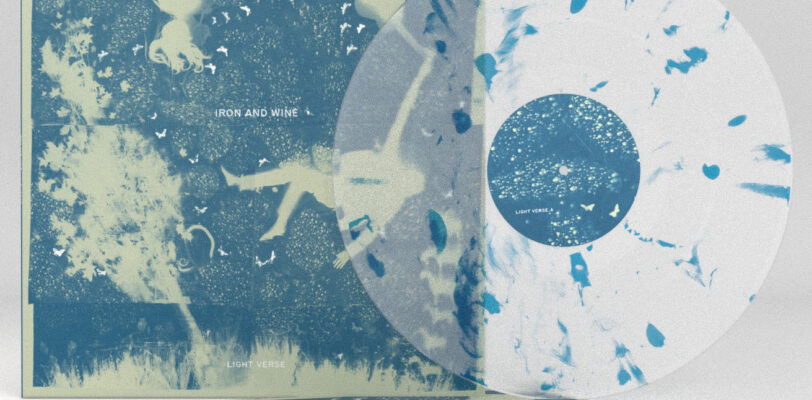 Iron & Wine Light Verse Loser Edition Vinyl (Clear with Blue Swirl)