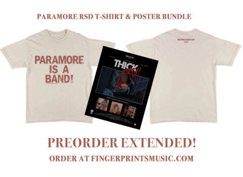 T-Shirt + Poster Bundle - Paramore Is A Band!