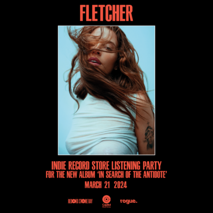 Fletcher Listening Party at Fingerprints 3/21 at 5pm