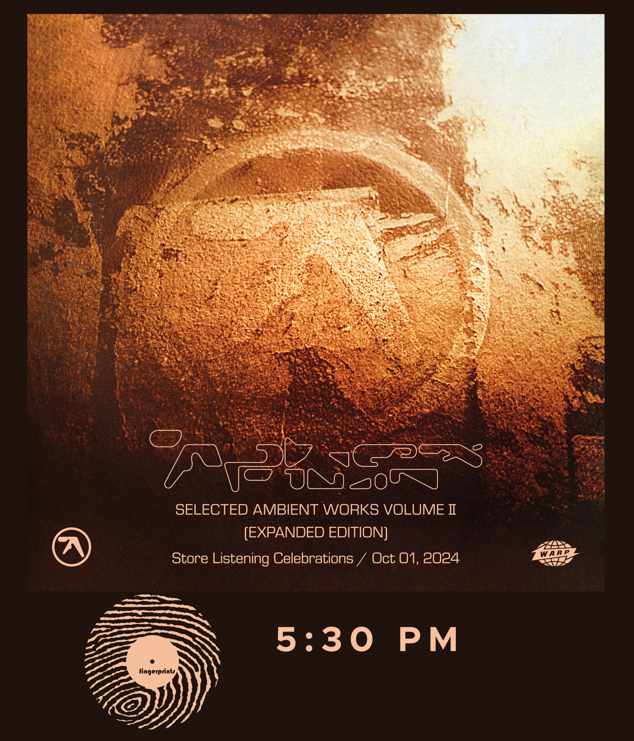 Aphex Twin - Ambient Works II listening party on Oct 1st, 2024