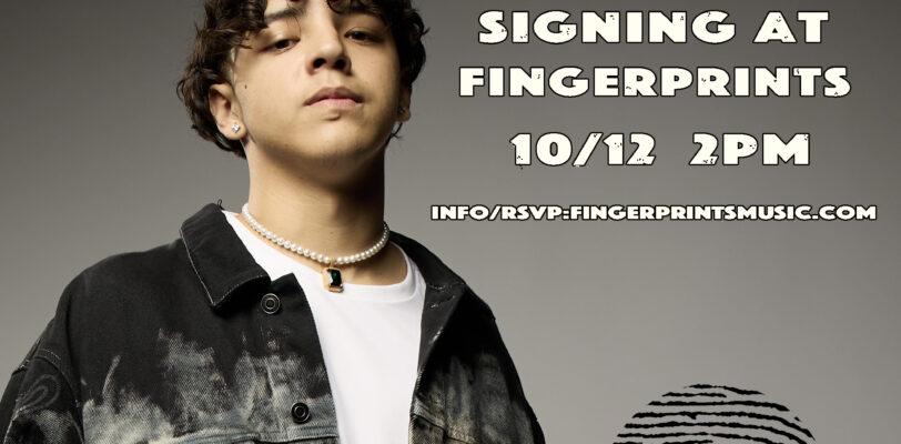 Xavi Signing at Fingerprints 10/12 2pm