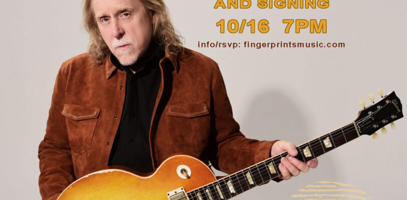 Warren Haynes In-store Performance and Signing 10/16 at 7 pm