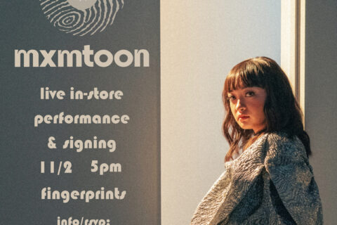 mxmtoon in-store performance and signing at Fingerprints 11/2 at 5pm