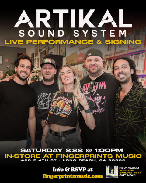 Artikal Sound System In-Store 2/22 at 1pm