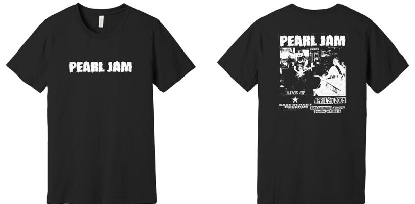 Pearl Jam Live At Easy Street T-Shirt