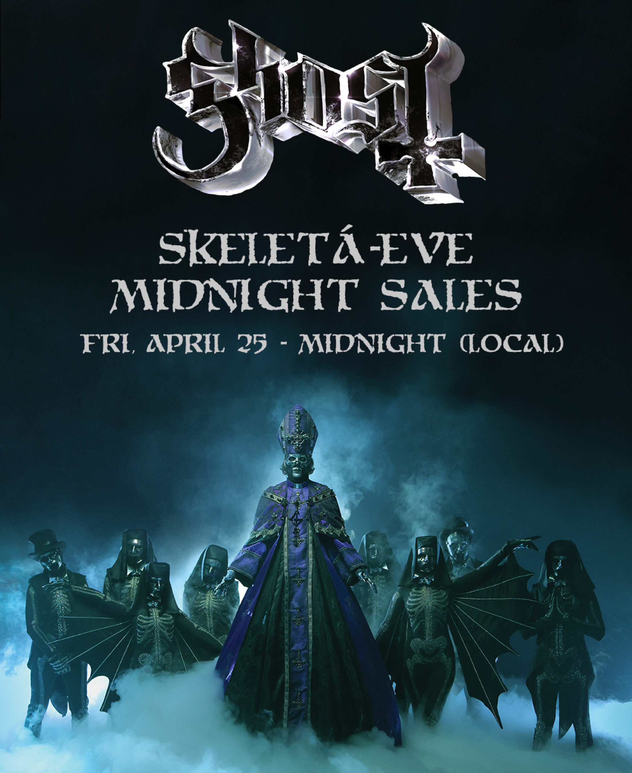 Ghost Skeletá Listening Party 4/24 at 11pm
