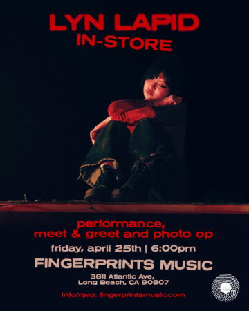 Lyn Lapid In-Store Performance Meet & Greet 4/25 6pm
