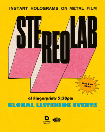 Stereolab Listening Party 5/23 at 5:30pm
