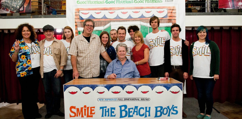Fingerprints Staff pic with Brian Wilson 11/3/11