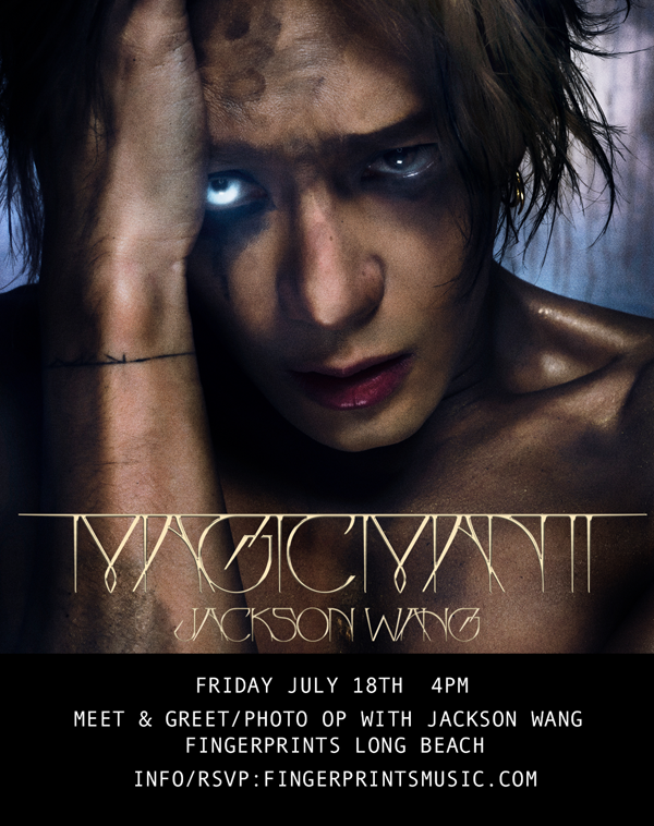 Jackson Wang Meet & Greet/Photo Op July 18th at 4pm
