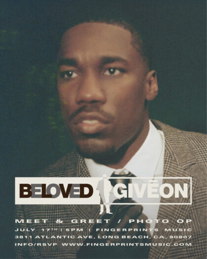 GIVĒON Meet & Greet/ Photo Op on 7/17 at 5pm