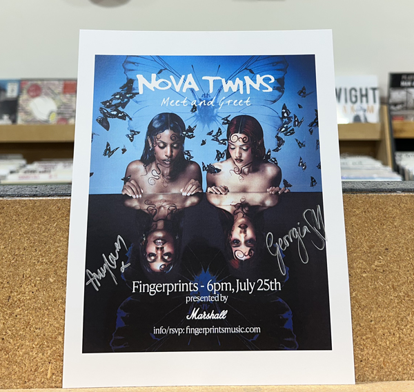 autographed insert