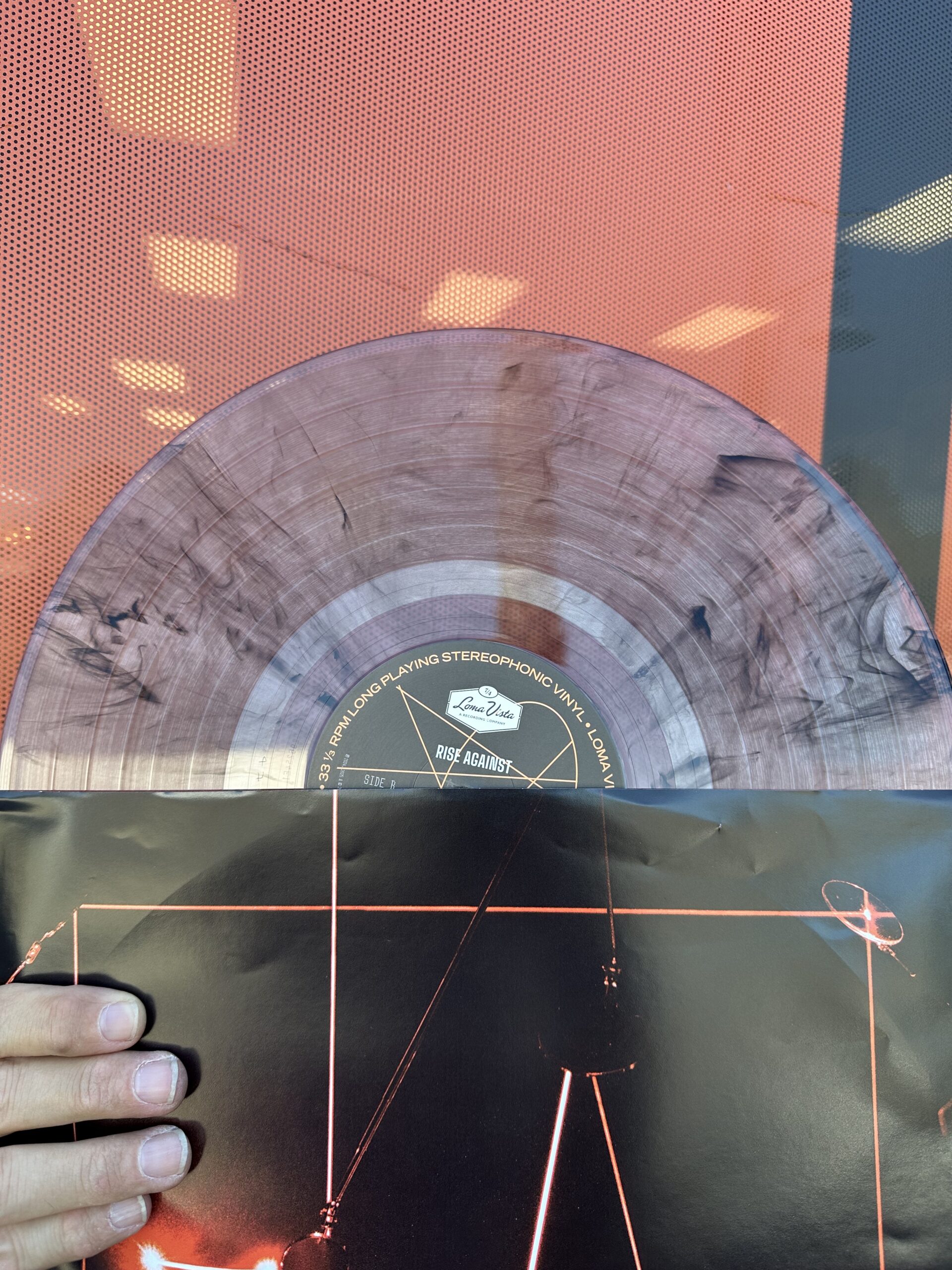 Rise Against Ricochet - Tour Only Clear Smoke LP