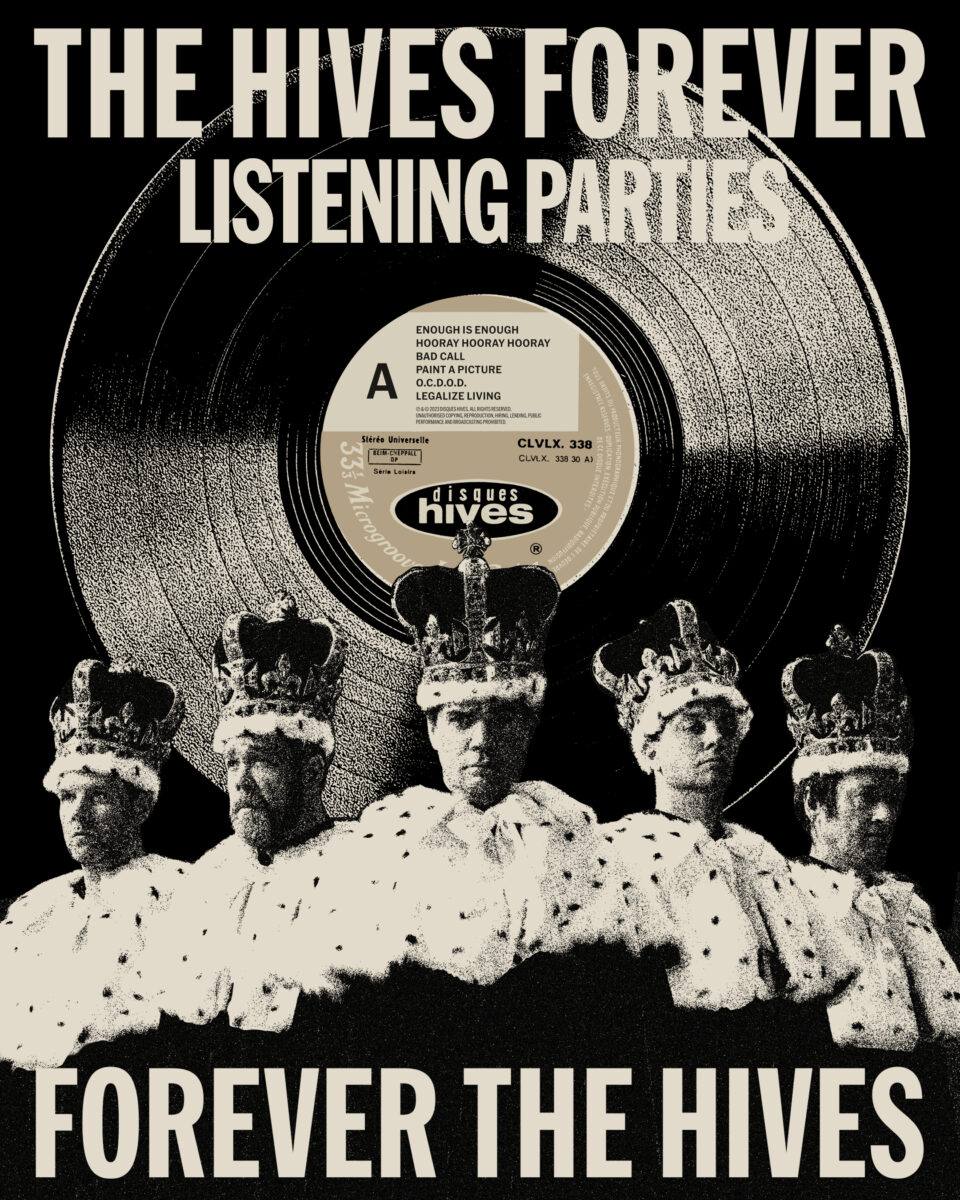 Hive Listening Party Thursday 8/28 at 6pm