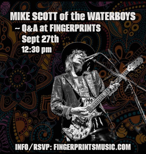 Mike Scott Q and A 9/27 at 12:30pm