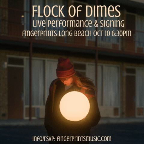 Flock Of Dimes Live In-Store Performance and Signing Friday 10/10/25 at 6:30pm