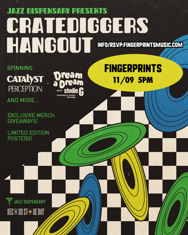 Jazz Dispensary Party Sunday 11/09 at 5pm