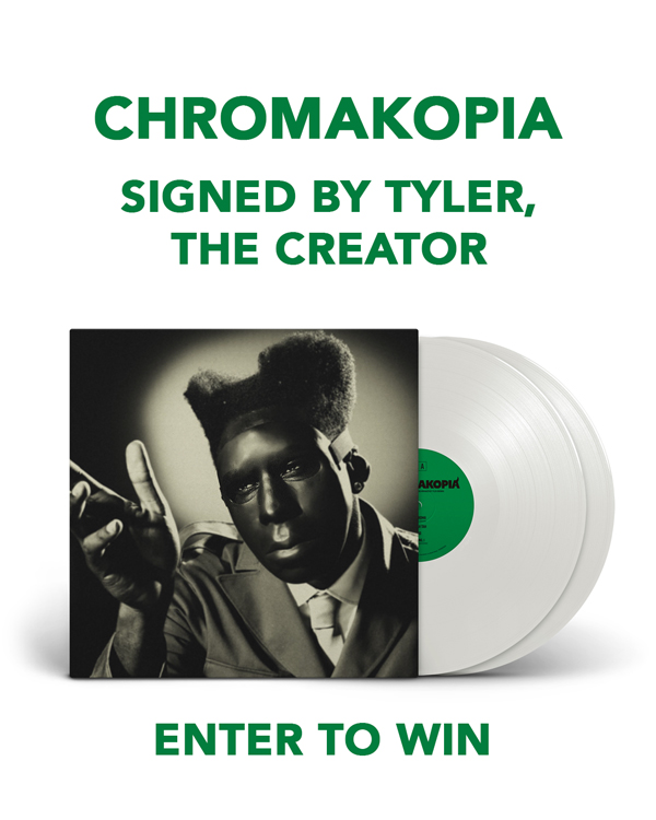 CHROMAKOPIA VINYL SIGNED by Tyler, The Creator CONTEST