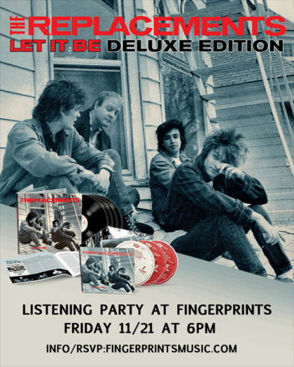 The Replacements Let It Be Deluxe Party 11/21/25 at 6pm