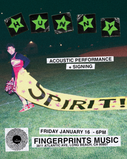Hunny Acoustic In-Store Performance and Signing January 16th at 6pm