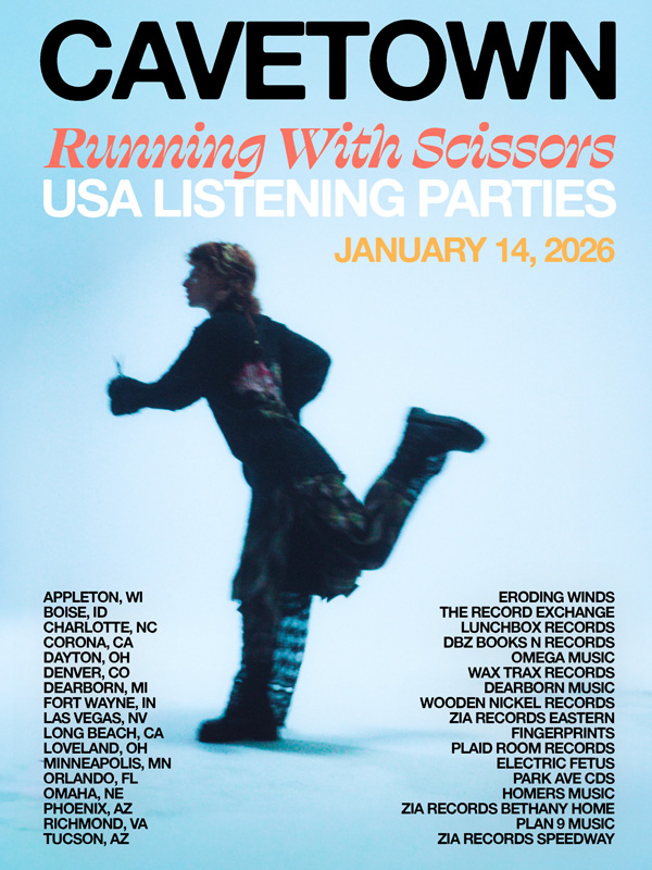 Cavetown Running With Scissors Listening Party 1/14 at 5:30 pm