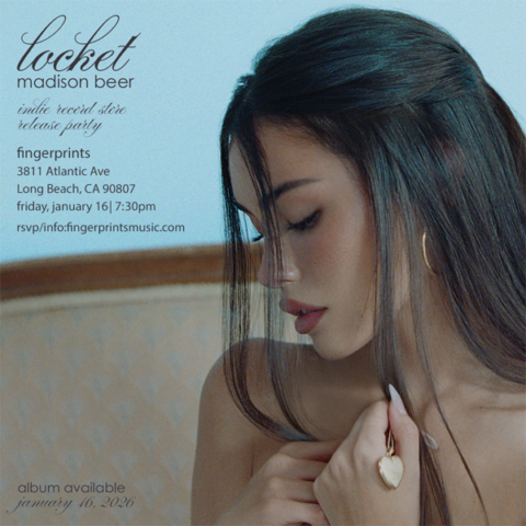 Madison Beer Locket Listening Party Friday 1/16 at 7:30pm